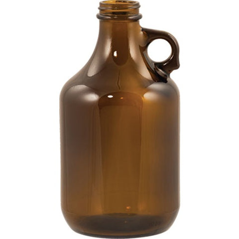 Beer Bottles - 32 oz Amber Growler - Case of 12 - Brew My Beers