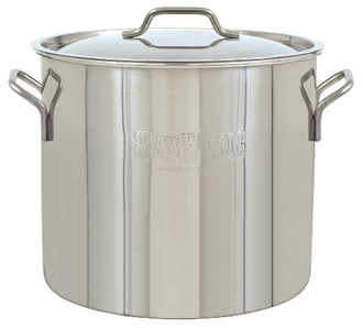 Bayou Classic 20-Qt. Stainless Steel Brew Kettle - Brew My Beers