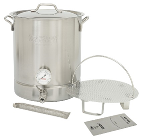 Bayou Classic 16 Gal. Stainless Steel Premium Brew Kettle 6 Pc Set - Brew My Beers