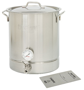 Bayou Classic 8 Gal. Stainless Steel Standard Brew Kettle 4-Pc. Set - Brew My Beers