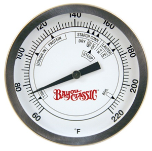 Bayou Classic Side Mount Brew Thermometer - Brew My Beers