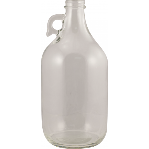 Glass Bottles - 1/2 Gallon Flint Jug with Handle - Case of 6 - Brew My Beers