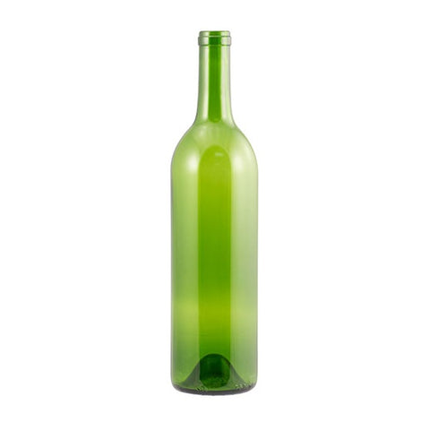 Wine Bottles (Champagne Green) - 750ml (Case of 12) - Pallet of 64 Cases - Brew My Beers