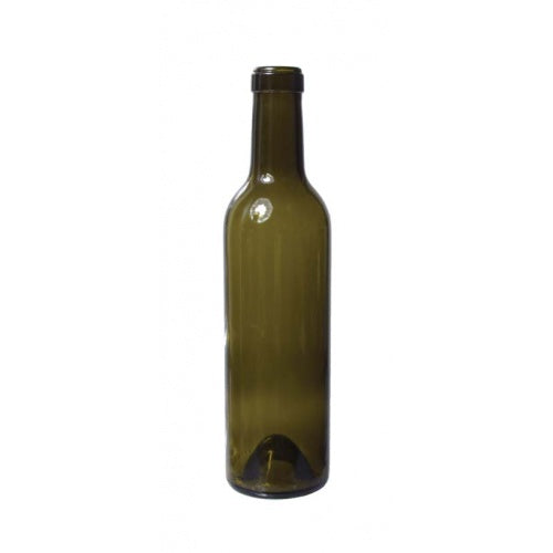 Wine Bottles (Antique Green), 375mL (Case of 12) - Pallet of 88 Cases - Brew My Beers