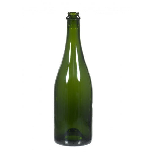 750 mL Green Champagne Bottles - Case of 12 - Brew My Beers