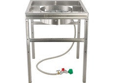 BrewBuilt AfterBurner Stainless Steel Brewing Stand - Brew My Beers