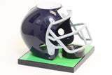 Beer Tubes Dark Blue Football Helmet Base Tabletop Beverage Dispenser - Brew My Beers