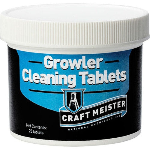 Craft Meister Growler Cleaning Tabs - 25 Count - Brew My Beers