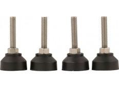 Ss Brewing Tech Chronical - Adjustable 3/8" threaded "feet" inserts for legs, (Set of 4) - Brew My Beers