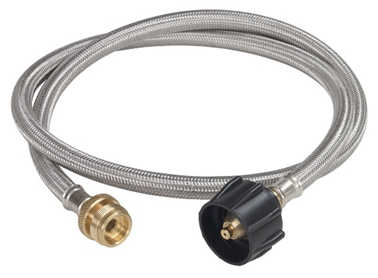 Bayou Classic 4 Ft. Stainless Braided LPG Adaptor Hose - Brew My Beers