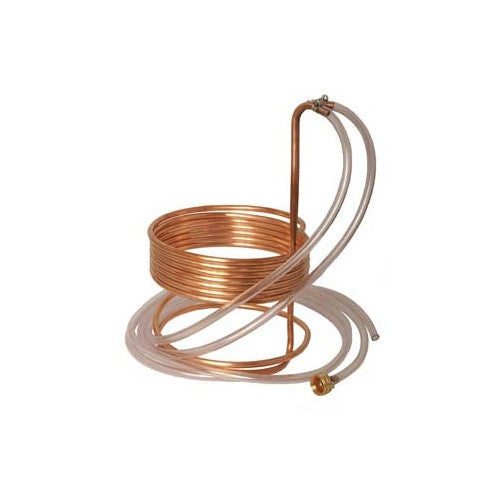 Fermentap Wort Chiller - Immersion Chiller (25' x 3/8" with Tubing) - Brew My Beers